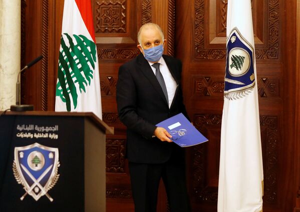 Министр внутренних дел Ливана Мохаммед Фахми - Sputnik Узбекистан