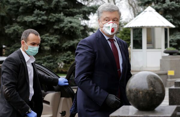 Ukraina sobiq prezidenti Potr Poroshenko. - Sputnik O‘zbekiston
