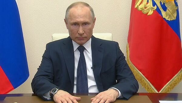 LIVE: Владимир Путин выступает с обращением к нации - Sputnik Узбекистан