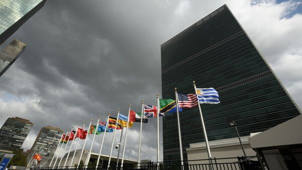 Штаб-квартира Организации Объединенных Наций в Нью-Йорке - Sputnik Узбекистан