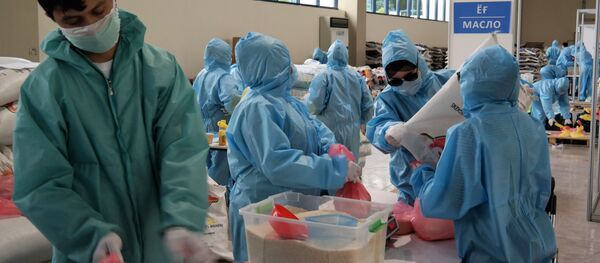 Тошкентдаги Экспомарказда ҳомийлик хайрияларини мувофиқлаштириш маркази ўз иш фаолиятини бошлади. Тошкентдаги Экспомарказда ҳомийлик хайрияларини мувофиқлаштириш маркази ўз иш фаолиятини бошлади. - Sputnik Ўзбекистон