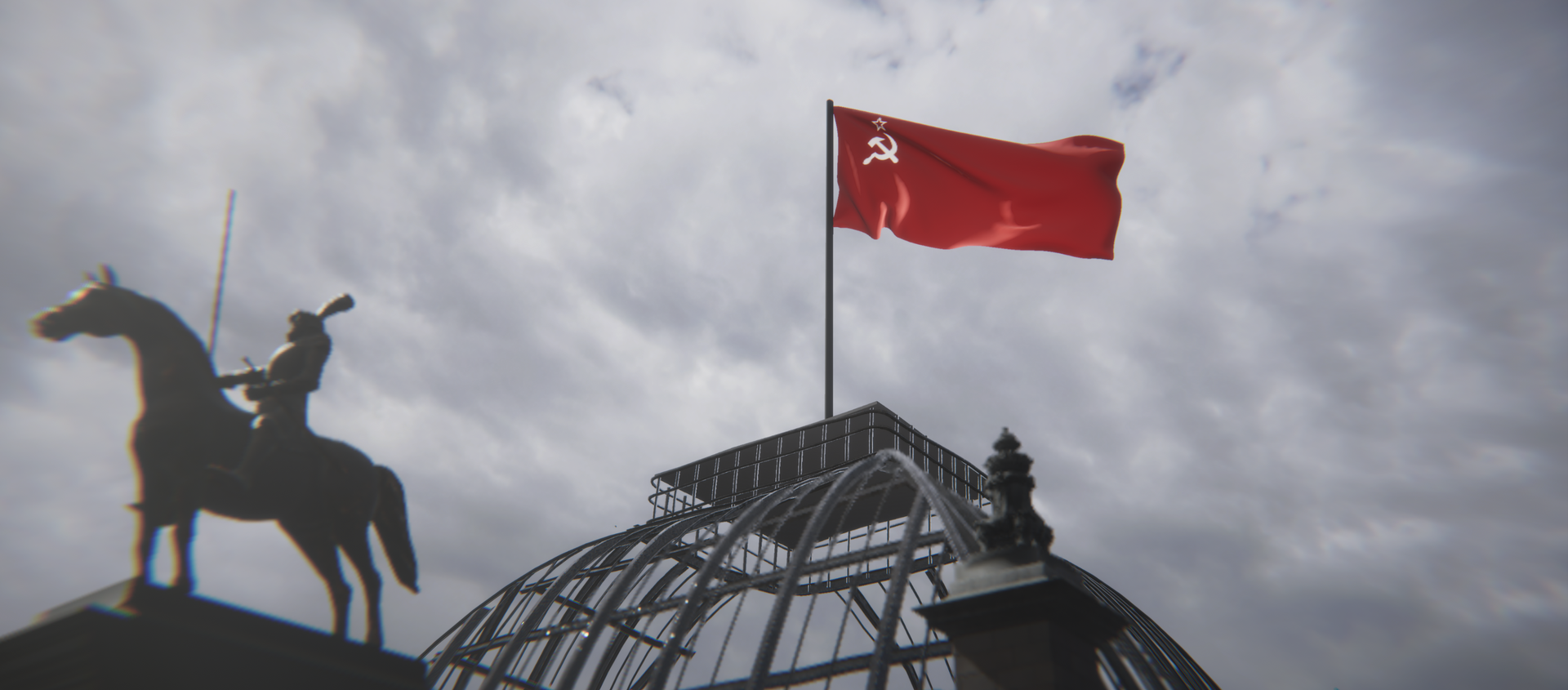 Водружение знамен Красной армии над Рейхстагом доступно в формате VR-реконструкции   - Sputnik Ўзбекистон, 1920, 22.06.2020