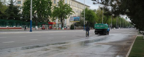 Пустые улицы Ташкента Пустые улицы Ташкента - Sputnik Узбекистан