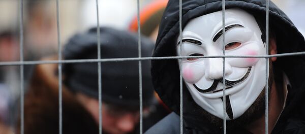 anonymous маска кийган одам anonymous маска кийган одам - Sputnik Ўзбекистон