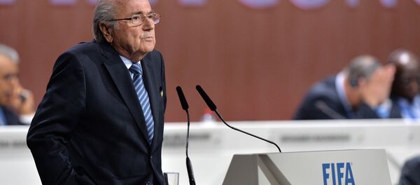 Президент ФИФА Йозеф Блаттер - Sputnik Узбекистан