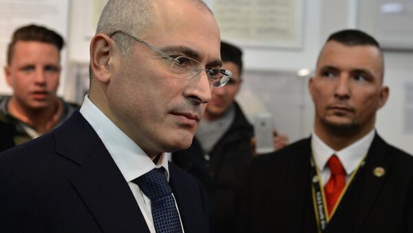 Экс-глава нефтяной компании ЮКОС Михаил Ходорковский - Sputnik Узбекистан