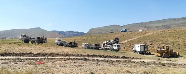 На Юго-западном Гиссаре ведутся геологоразведочные работы. Архивное фото - Sputnik Узбекистан