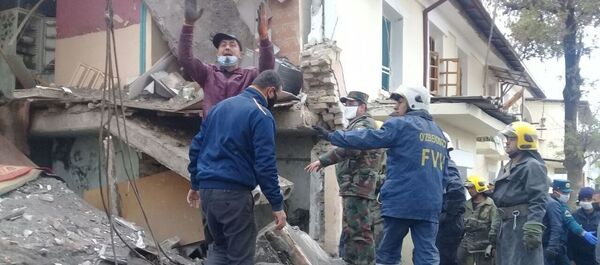 В жилом доме произошел взрыв из-за утечки газа. В жилом доме произошел взрыв из-за утечки газа. - Sputnik Ўзбекистон