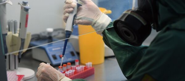 Работа вирусологической лаборатории - Sputnik Узбекистан