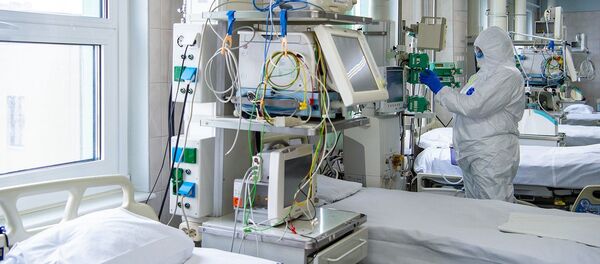 Стационар для лечения заразившихся коронавирусом Стационар для лечения заразившихся коронавирусом - Sputnik Узбекистан