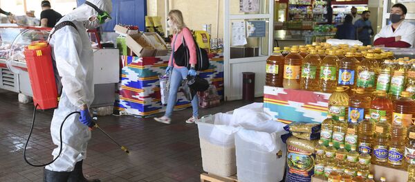 Rabota rinkov v rejime karantina - uzbekskaya versiya Rabota rinkov v rejime karantina - uzbekskaya versiya - Sputnik O‘zbekiston