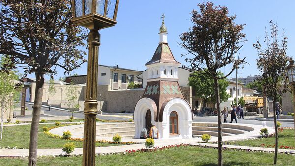 Часовня святого Георгия Победоносца в Ташкенте - Sputnik Узбекистан
