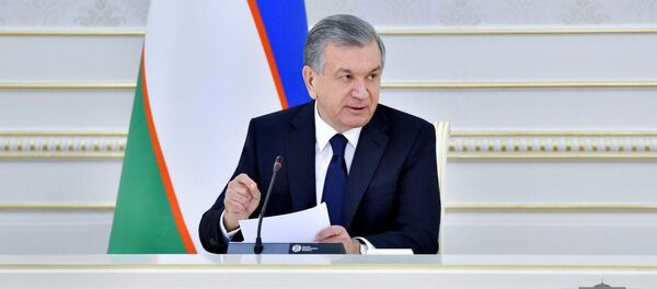 Президент Узбекистана Шавкат Мирзиёев Президент Узбекистана Шавкат Мирзиёев - Sputnik Ўзбекистон