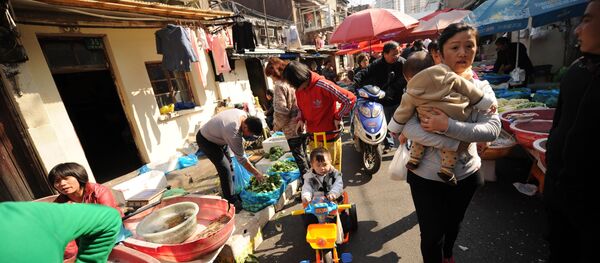 Рынок в Китая - Sputnik Ўзбекистон