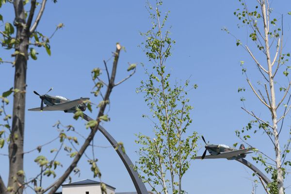 Строительство парка приурочено к празднованию 75-летия Великой Победы над фашизмом. - Sputnik Узбекистан