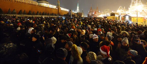 Празднование Нового года на Красной площади Празднование Нового года на Красной площади - Sputnik Узбекистан