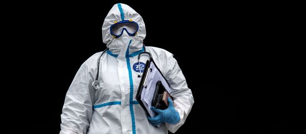 Карантинный центр в Коммунарке Карантинный центр в Коммунарке - Sputnik Узбекистан