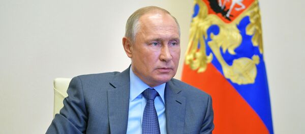 Президент РФ В. Путин Президент РФ В. Путин - Sputnik Узбекистан