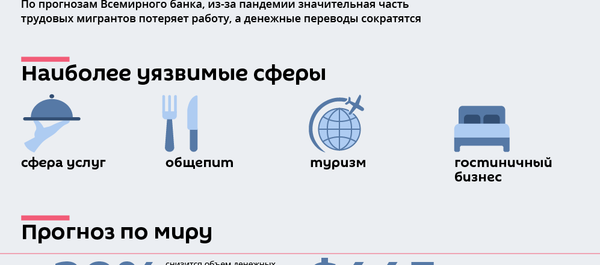 Прогнозы по объемам денежных переводов на фоне коронавируса - Sputnik Узбекистан