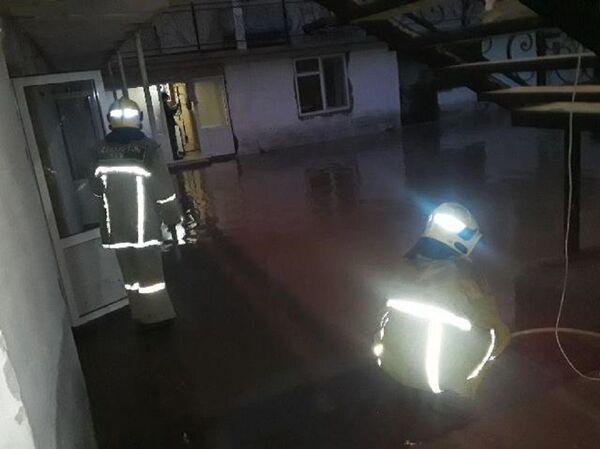 Самаркандскую область затопило из-за дождей - фото Самаркандскую область затопило из-за дождей - фото - Sputnik Узбекистан