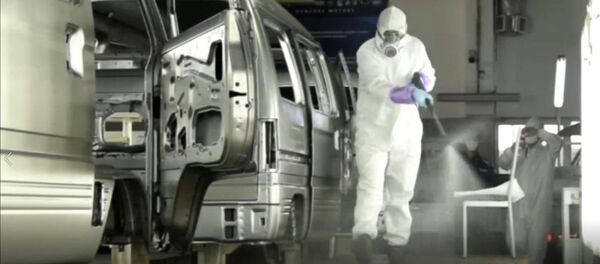 Узавтопром в период карантина Узавтопром в период карантина - Sputnik Ўзбекистон