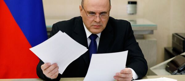 Премьер-министр РФ М. Мишустин провел заседание Координационного совета по борьбе с коронавирусной инфекцией Премьер-министр РФ М. Мишустин провел заседание Координационного совета по борьбе с коронавирусной инфекцией - Sputnik Ўзбекистон