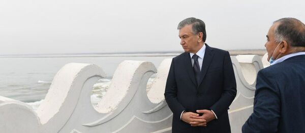 Шавкат Мирзиёев приехал в Сирдарьинскую область Шавкат Мирзиёев приехал в Сирдарьинскую область - Sputnik Ўзбекистон