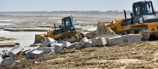Ситуация в Сырдарьинской области, где произошел прорыв дамбы на Сардобском водохранилище - Sputnik Узбекистан