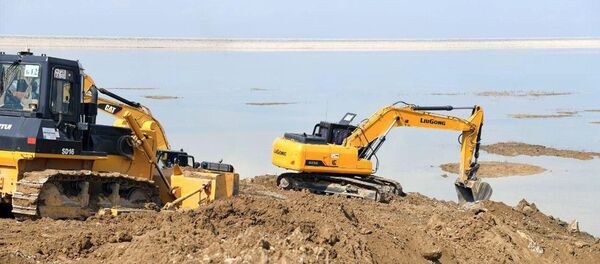 Ситуация в Сырдарьинской области, где произошел прорыв дамбы на Сардобском водохранилище - Sputnik Ўзбекистон