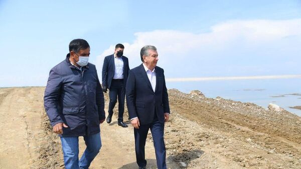 Президент Узбекистана Шавкат Мирзиёев вновь посетил Сырдарьинскую область - Sputnik Узбекистан