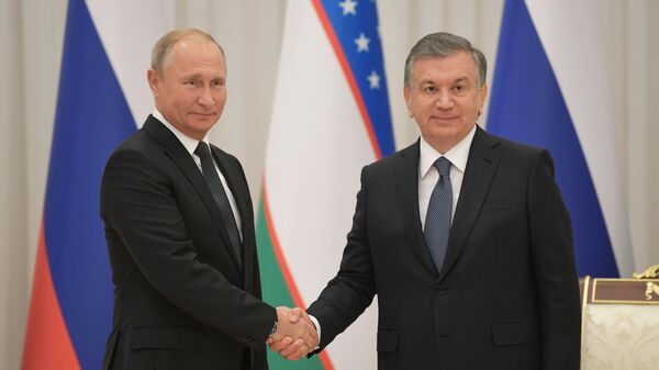 Gosudarstvenniy vizit prezidenta RF V. Putina v Uzbekistan - Sputnik O‘zbekiston