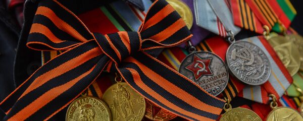 Георгиевская ленточка Георгиевская ленточка - Sputnik Узбекистан