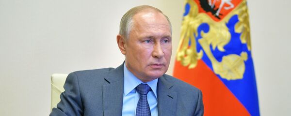 Совещание Владимира Путина по ситуации с коронавирусом - Sputnik Ўзбекистон