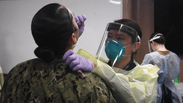 COVID-19 ударил по военной верхушке США: заболевание подозревают у командира Национальной гвардии - Sputnik Узбекистан