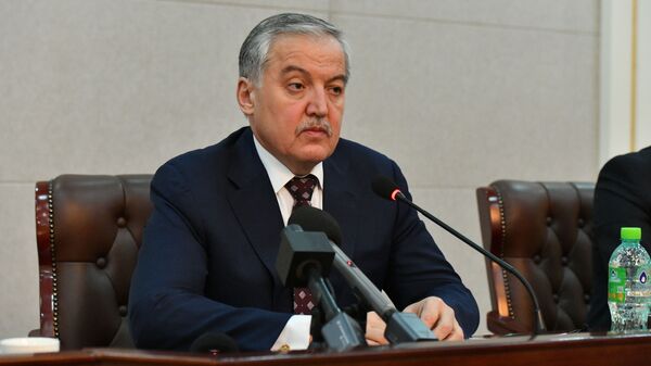 Ministr inostrannix del Tadjikistana Sirodjiddin Muxriddin - Sputnik O‘zbekiston