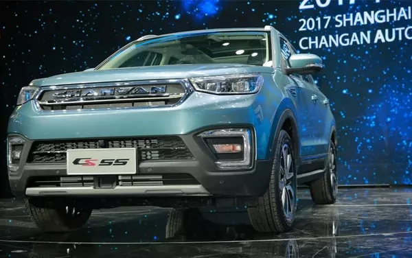 Автомобиль Changan CS55. Автомобиль Changan CS55. - Sputnik Узбекистан