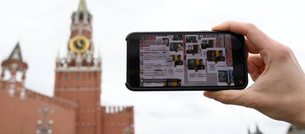 Акция Бессмертный полк в Москве - Sputnik Узбекистан