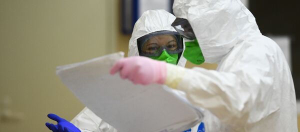 Лечение больных с COVID-19 в ЦКБ РЖД-Медицина Лечение больных с COVID-19 в ЦКБ РЖД-Медицина - Sputnik Ўзбекистон