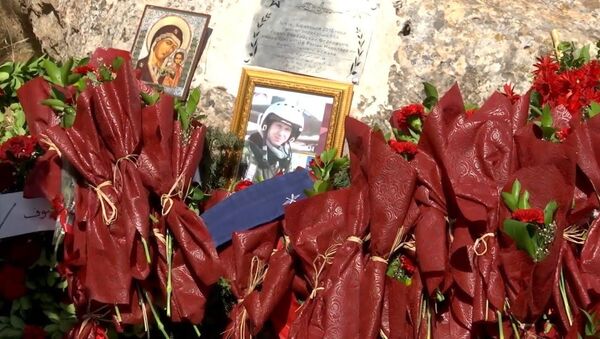 В Сирии появилась памятная табличка на месте гибели летчика Романа Филипова  - Sputnik Узбекистан
