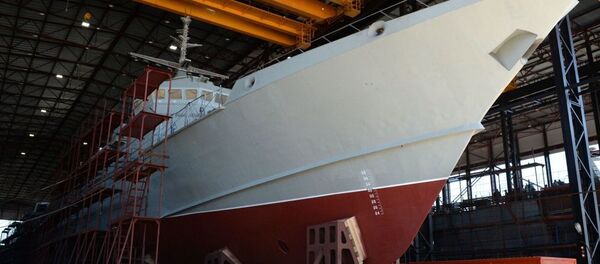 Малый ракетный корабль проекта 22800 (Каракурт) Малый ракетный корабль проекта 22800 (Каракурт) - Sputnik Ўзбекистон