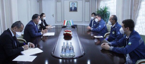 В Согдийской области Таджикистана на помощь коллегам в борьбе c COVID-19 прибыли узбекские медики В Согдийской области Таджикистана на помощь коллегам в борьбе c COVID-19 прибыли узбекские медики - Sputnik Ўзбекистон