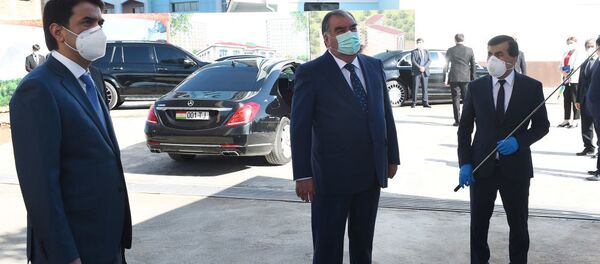 Президент Республики Таджикистан Эмомали Рахмон Президент Республики Таджикистан Эмомали Рахмон - Sputnik Ўзбекистон