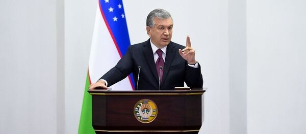 Президент Узбекистана Шавкат Мирзиёев Президент Узбекистана Шавкат Мирзиёев - Sputnik Ўзбекистон