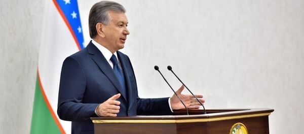 Президент Узбекистана Шавкат Мирзиёев Президент Узбекистана Шавкат Мирзиёев - Sputnik Узбекистан