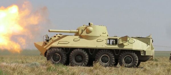 Испытание военной техники в Узбекистане - Sputnik Узбекистан