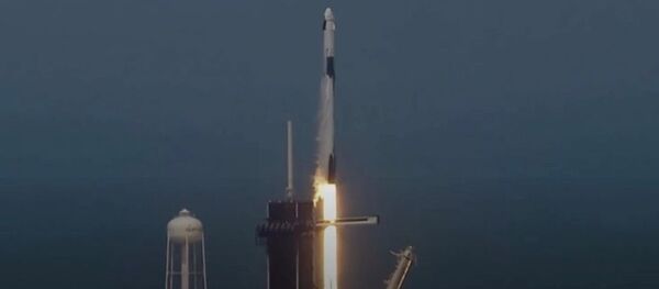 Nasa and SpaceX successfully launch Crew Dragon Spacecraft and astronauts to ISS - Sputnik Узбекистан