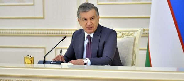 Президент Узбекистана Шавкат Мирзиёев Президент Узбекистана Шавкат Мирзиёев - Sputnik Узбекистан