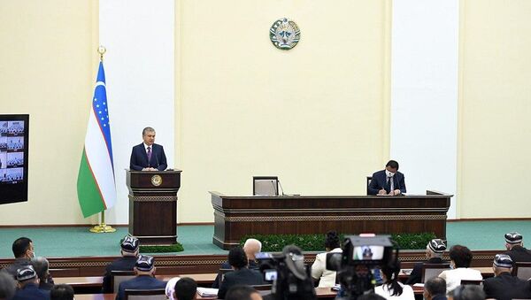 Президент Шавкат Мирзиёев на встрече с ферганским активом затронул события в Сохе - Sputnik Ўзбекистон