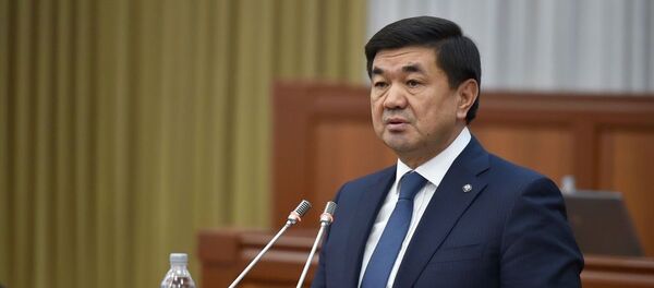 Premyer-ministr Kirgizskoy Respubliki Muxammedkaliy Abilgaziyev   - Sputnik O‘zbekiston