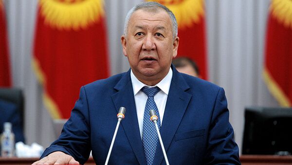 Кандидат на должность премьер-министр КР Кубатбек Боронов. Архивное фото - Sputnik Узбекистан